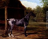 Jacques-Laurent Agasse lord Rivers' Roan mare In A Landscape painting